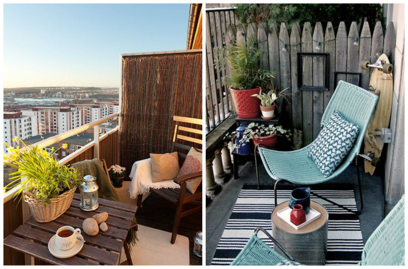 Pomysł na mały balkon w bloku - planuję zmiany i szukam inspiracji ...